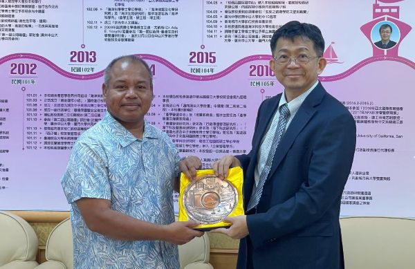 中山大學布局太平洋藍碳研究　帛琉副總統率團訪臺深化合作